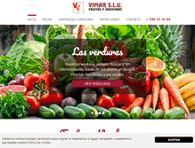 Tablet Screenshot of frutasvimar.com